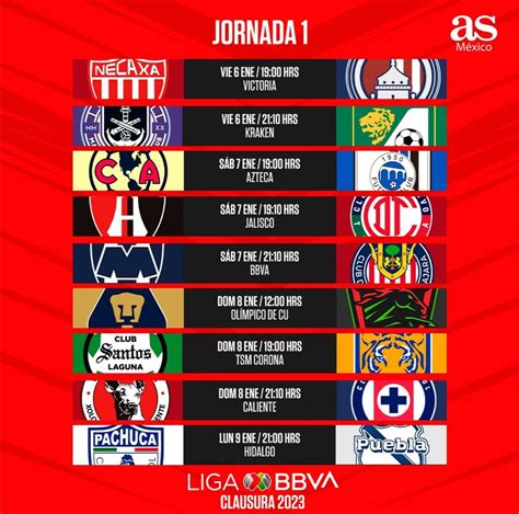 jornada 3 liga mx 2023